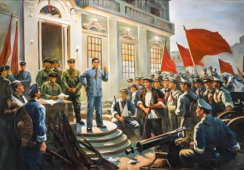 铁血铸军魂，红心永向党